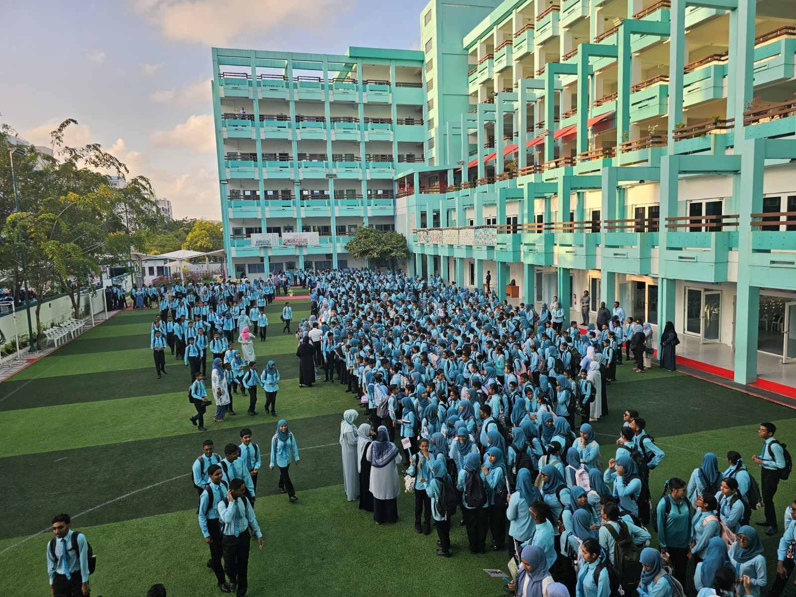 Students at school